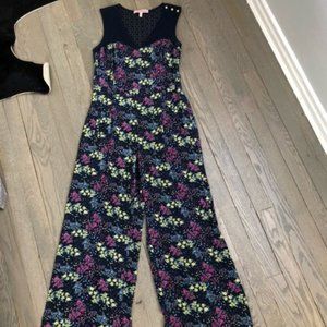 Juicy Couture Wide Leg Floral Jumpsuit